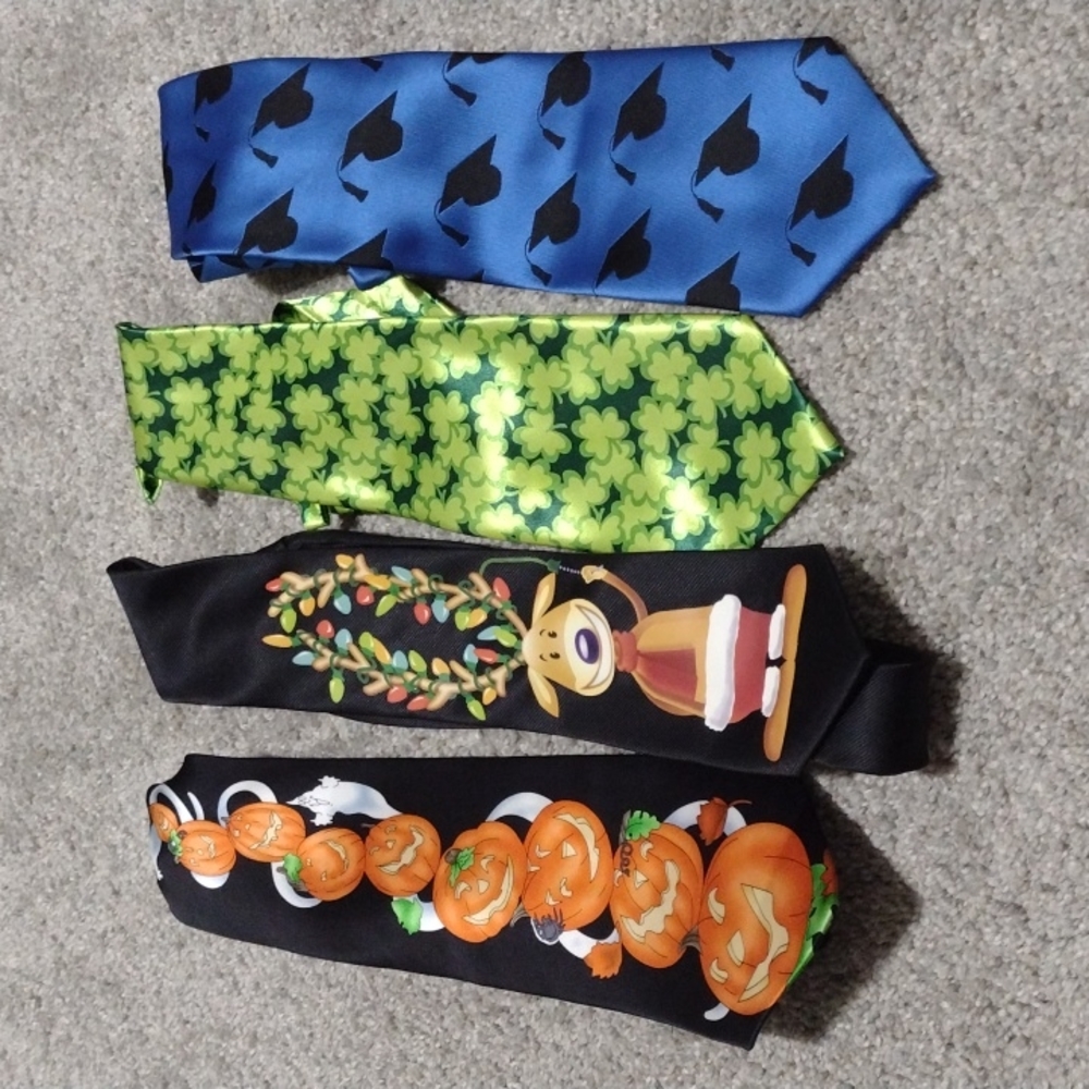 Seasonal Necktie bundle of 4